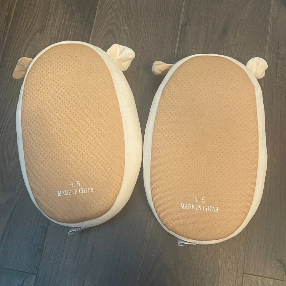Squishmallows Kid’s Adorable Dog Slippers Size 4/5